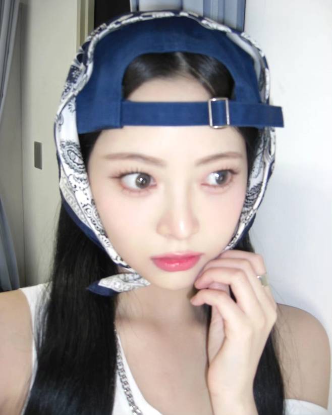 (사진=르세라핌 홍은채 소셜미디어)