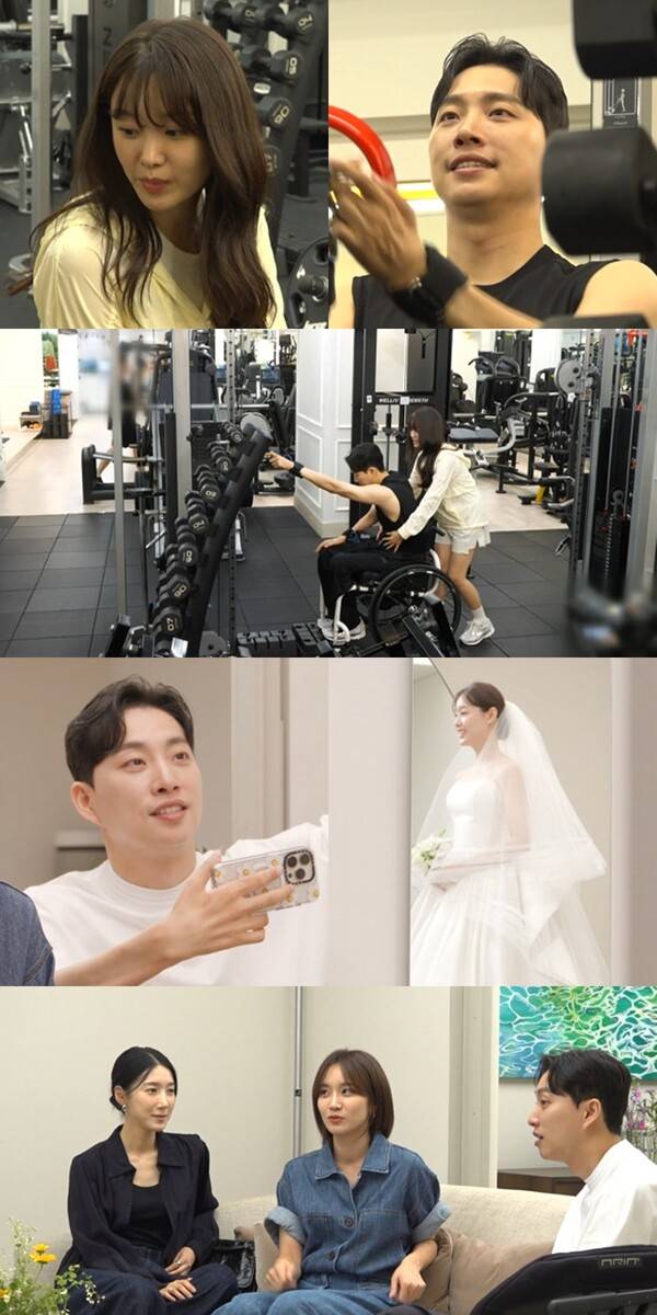 ▲ 24일 방송되는 '전지적 참견시점'에서는 박위, 송지은 예비 부부의 웨딩드레스 피팅 과정이 그려진다. 제공|MBC