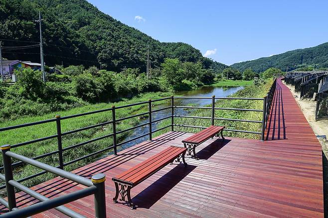 데크 보행로 [횡성군 제공.재판매 및 DB 금지]