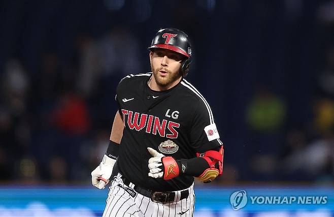 LG 오스틴 홈런 [연합뉴스 자료사진]