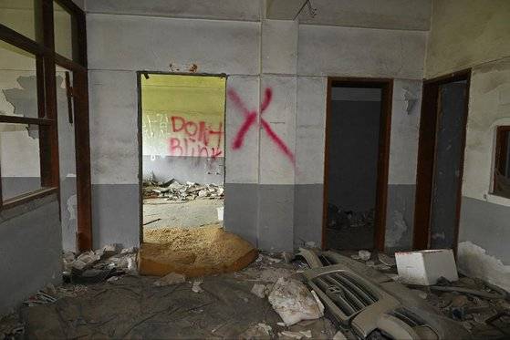 지난 5월 10일 촬영한 경기 동두천시 옛 성병관리소 내부 모습. 동두천시