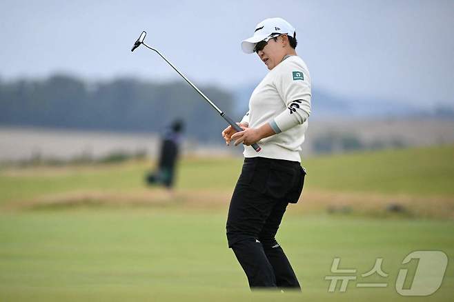 메이저 대회 준우승을 기록한 신지애. ⓒ AFP=뉴스1