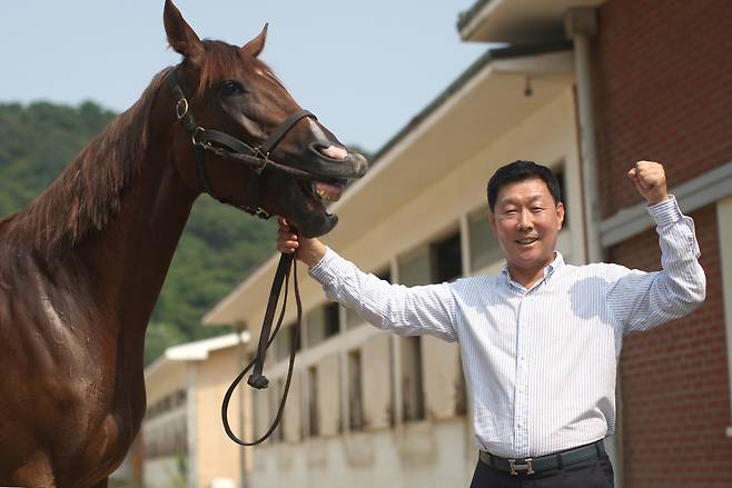 김영관 조교사. [사진=렛츠런파크 부산경남]