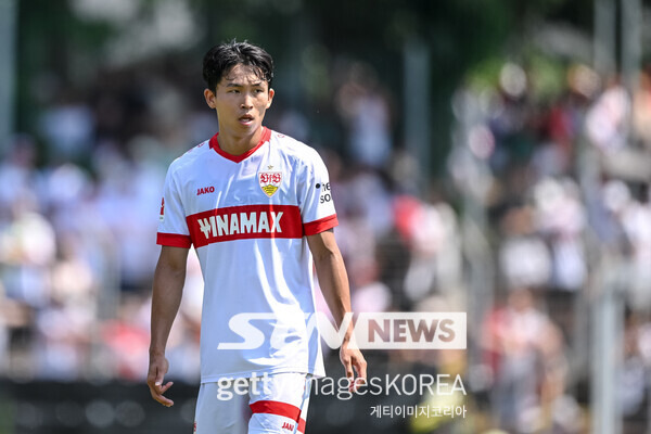 VfB 슈투트가르트 윙포워드 정우영. 사진┃게티이미지코리아