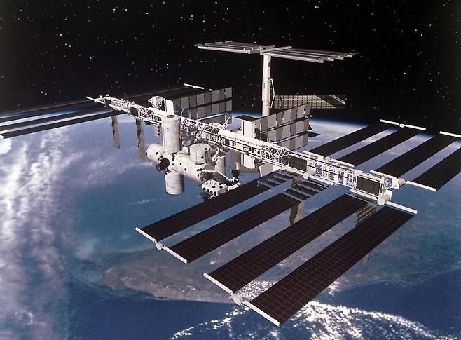 2030년 퇴역을 앞둔 국제우주정거장(ISS)의 모습 /사진=NASA
