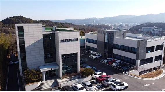 알테오젠이 27일 코스닥 시총 1위에 올랐다./사진=알테오젠