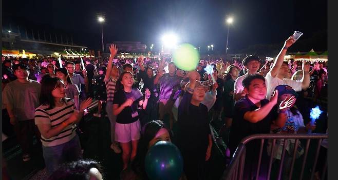 지난해 8월 제1회 하맥축제 장면 ⓒ강진군