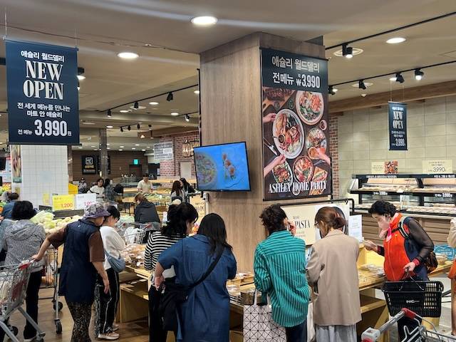 이랜드 델리 바이 애슐리 강서점. / 사진=이랜드그룹