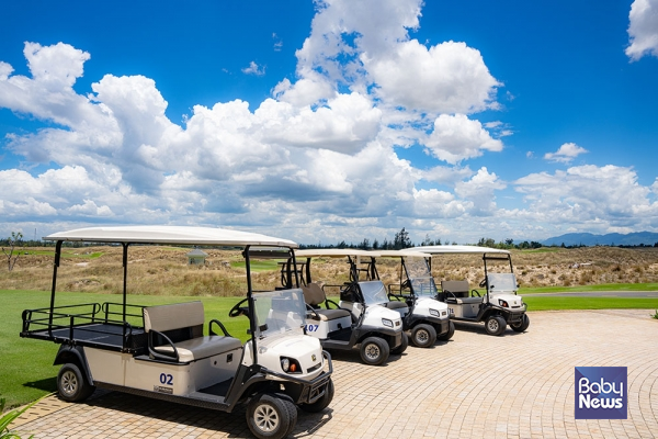 호이아나 쇼어스 골프 클럽은 2인 1카트를 사용한다. ⓒ호이아나 리조트 & 골프