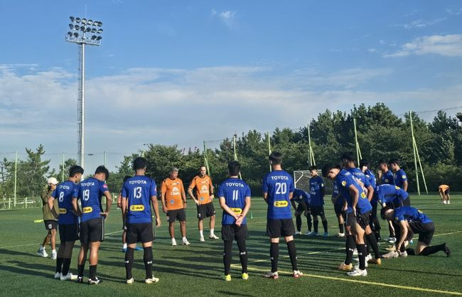 [사진]태국 선수단 훈련 모습 /서울 EOU컵 조직위원회 제공