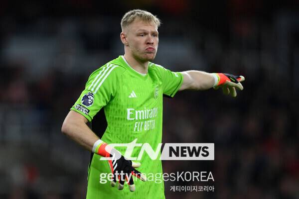 아스널 FC 골키퍼 애런 램즈데일. 사진┃게티이미지코리아