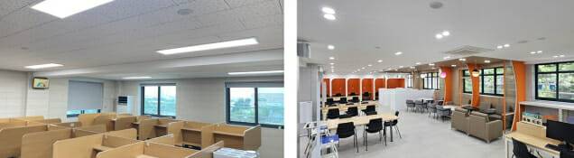 아큐리스는 지난 7월과 8월 경북 지역 두 고등학교에 자사의 조달우수제품 '아큐마스터 소음중화시스템'을 납품했다.