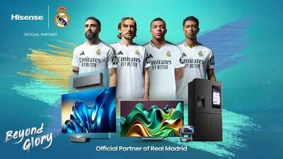 Hisense becomes the new offcial sponor of Real Madrid