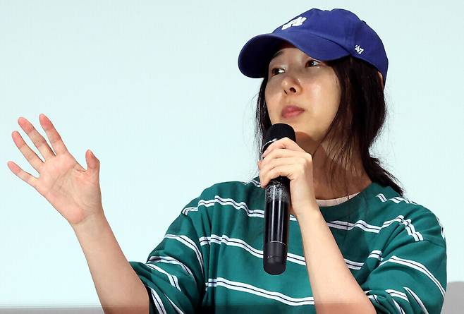 민희진 전 어도어 대표. 김경호 선임기자 jijae@hani.co.kr