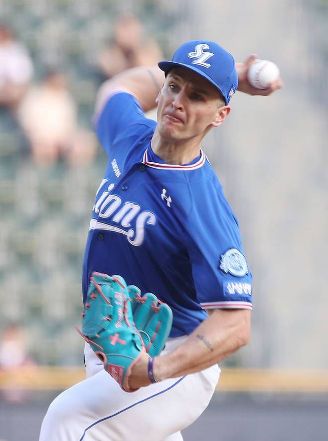 삼성라이온즈 시절 데이비드 뷰캐넌. 사진=뉴시스