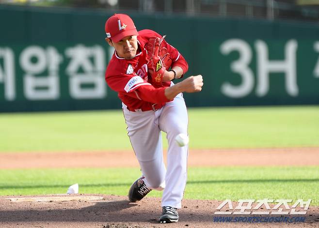 16일 대전 한화생명이글스파크에서 열린 한화 이글스와 SSG 랜더스의 경기. SSG 박종훈이 역투하고 있다. 대전=박재만 기자 pjm@sportschosun.com/2024.06.16/