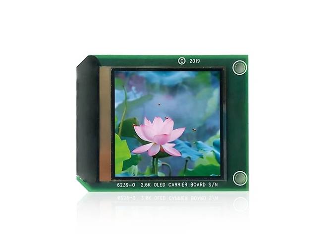 중국 레이크사이드의 올레도스 패널. (사진=레이크사이드)