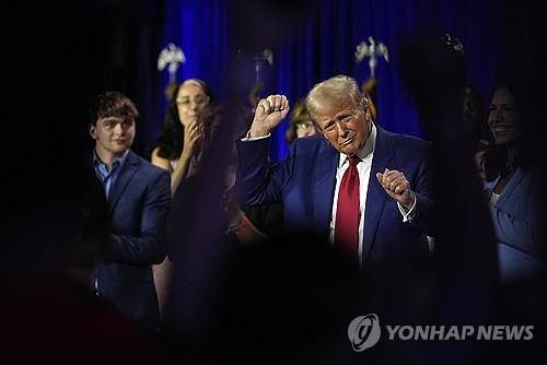 트럼프 전 미국 대통령 [AP 연합뉴스 자료사진]