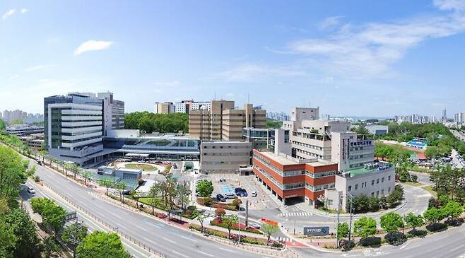 충북대병원 전경. 충북대병원 제공