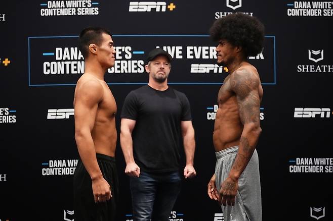 고석현 vs 이고르 카발칸티 . 사진 | UFC