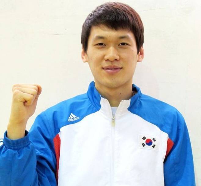 지난 2011년 구본길의 모습. /연합뉴스