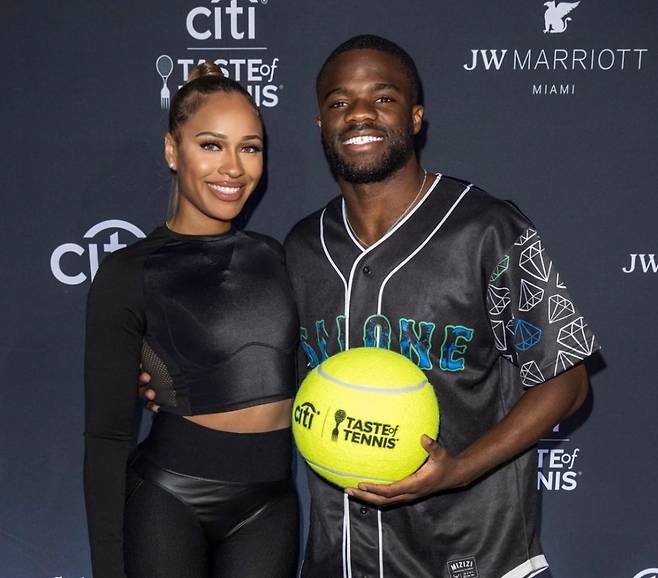 브룸필드(왼쪽)와 티아포 [브룸필드 소셜 미디어 사진. 재판매 및 DB 금지]