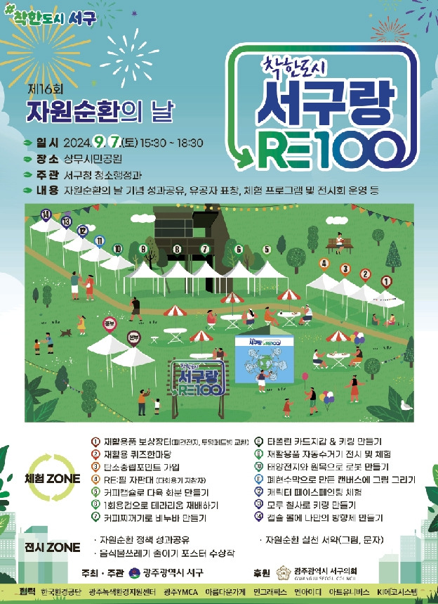 광주 서구, 서구랑 RE100 행사 [광주 서구 제공. 재판매 및 DB 금지]