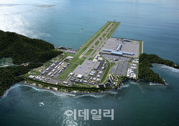 가덕도 신공항 조감도(사진=국토교통부)