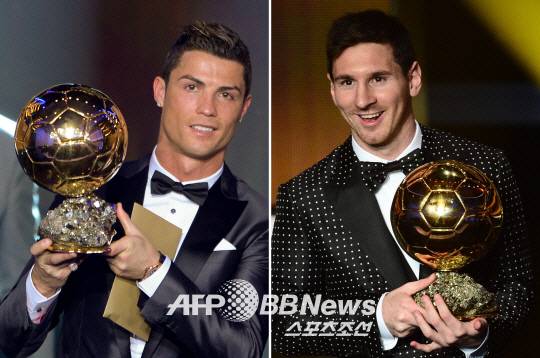 2024년 발롱도르 최종후보 30인이 발표됐다. 리오넬 메시와 크리스티아누 호날두가 빠졌다. 두 선수가 동시에 빠진 건 21년 만이다. 메시와 호날두가 빠진 자리에 새로운 스타가 탄생할 것으로 보인다. 2024년 발롱도르 최종후보에는 손흥민과 김민재도 이름을 올리지 못하면서 아시아권 선수는 없다. 사진=AFP