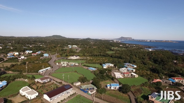 제주 제2공항 예정부지인 서귀포시 성산읍