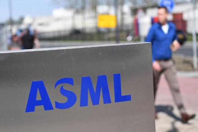 ASML 로고(사진=AFP)