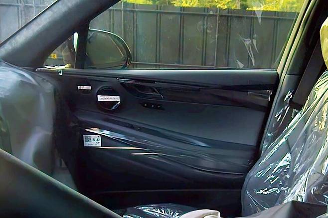 제네시스 'GV80 블랙' 테스트카 (출처 : 숏카)