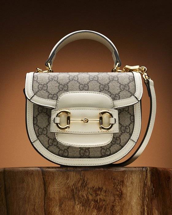 추석을 맞이해 한국에서 단독으로 선보이는 ‘구찌 홀스빗 1955 미니 톱 핸들백’. [사진 구찌]