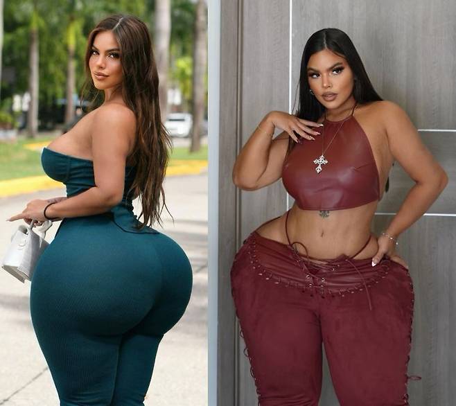 55인치 엉덩이로 인해 수술 의혹을 받고 있는 그레이시 본. [사진=그레이시 본 SNS]