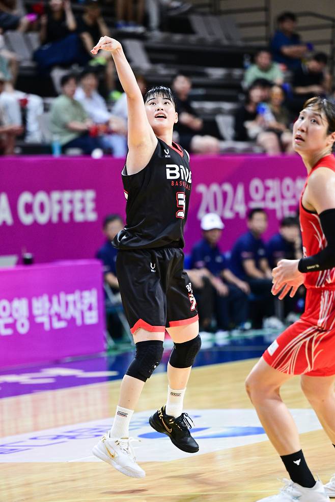 BNK 이소희. 사진제공=WKBL