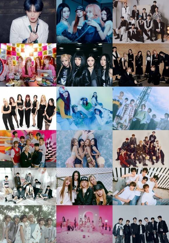 가수 김재중, 그룹 있지 에스파 뉴진스 등 쟁쟁한 아티스트 18팀 '2024 더팩트 뮤직 어워즈'를 위해 출격한다. /각 소속사