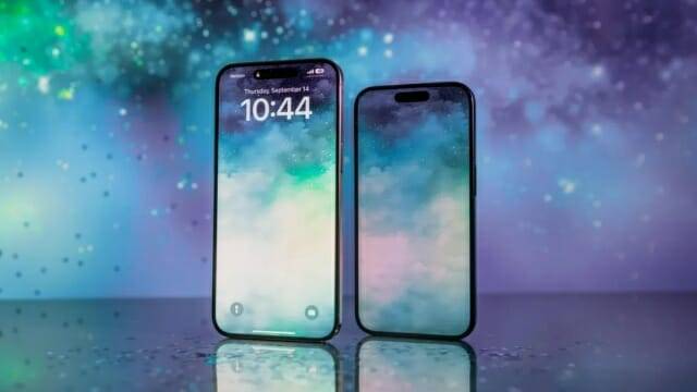 아이폰15 프로 맥스와 아이폰15 프로 (사진=씨넷)