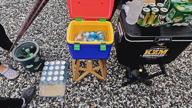 20240906_184105.jpg 캠핑 1일차) 저녁은 보쌈수육과 김치찌개