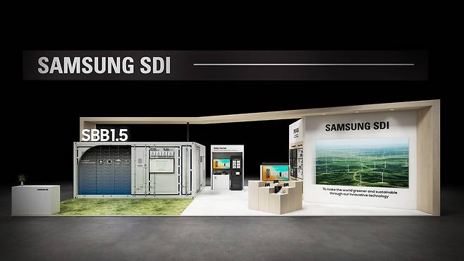 &nbsp;'RE+(Renewable Energy Plus) 2024' 삼성SDI 부스