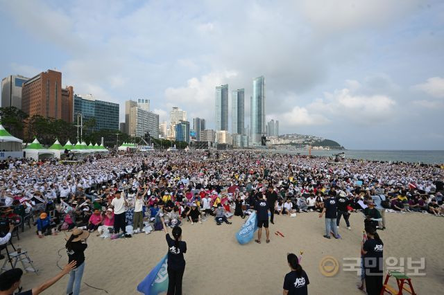 ‘2024 해운대성령대집회’ 모습. 부산=신석현 포토그래퍼