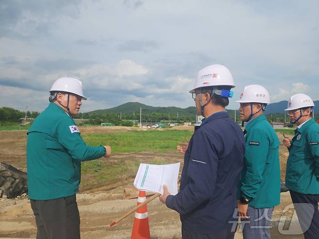 합천군의 재해 예방 안전 점검(합천군 제공).