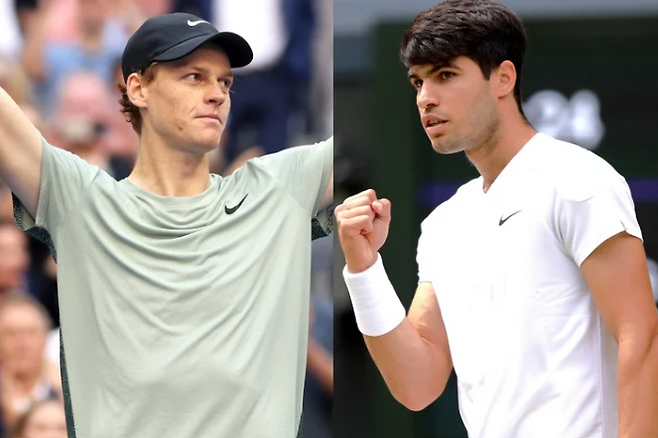 올시즌 그랜드슬램 타이틀을 2개씩 나눠가진 시너와 알카라스