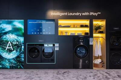 Hisense Series 7i washing machines offer a superior laundry experience with a suite of smart features (PRNewsfoto/Hisense)