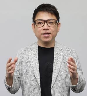 10일 서울 역삼동 본사 사무실에서 만난 김수훈 SAMG엔터테인먼트 대표 / 임대철 기자