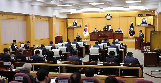서산시의회 임시회 개회 [서산시의회 제공. 재판매 및 DB 금지]