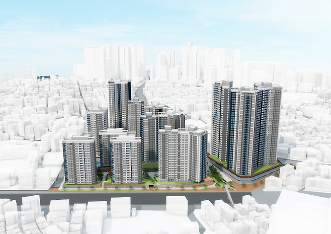 가리봉동 조감도.