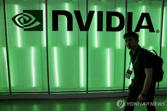 엔비디아 로고 [로이터 연합뉴스 자료사진. 재판매 및 DB 금지]