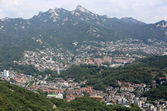 종로구 자연경관지구 전경.종로구청 제공