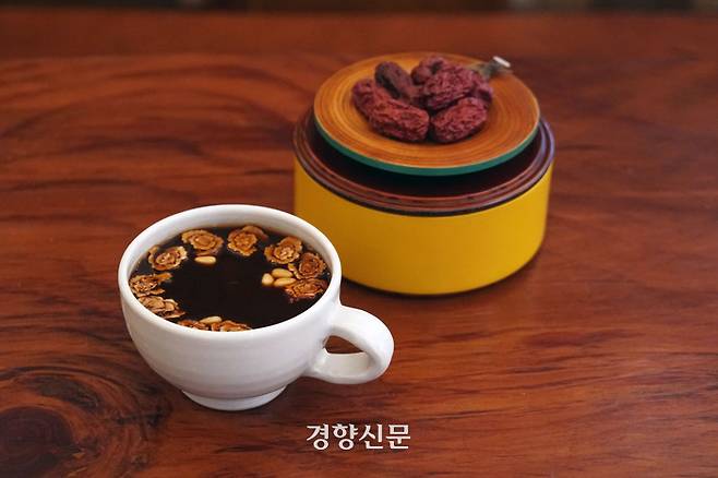 생강대추차. 노정연 기자