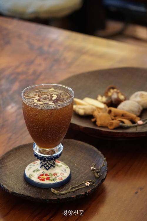 곶감수정과. 노정연 기자